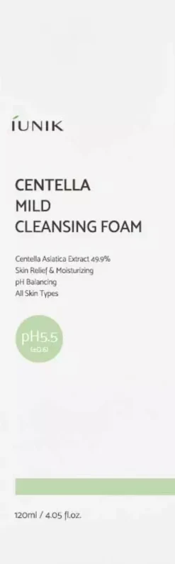iUNIK Centella Mild Cleansing Foam 120 ml