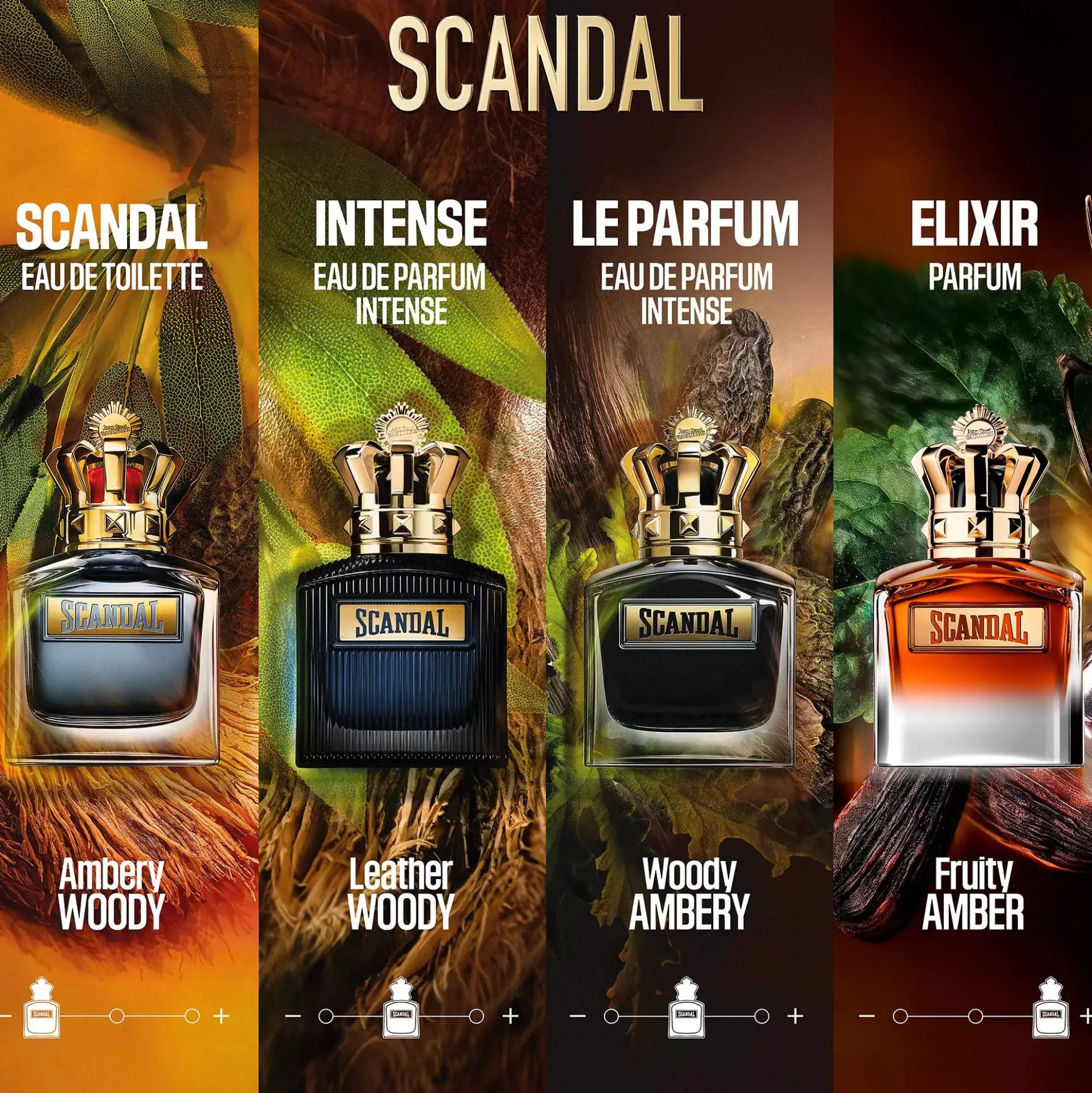Jean Paul Gaultier Scandal Elixir Parfum For Him 50 ml