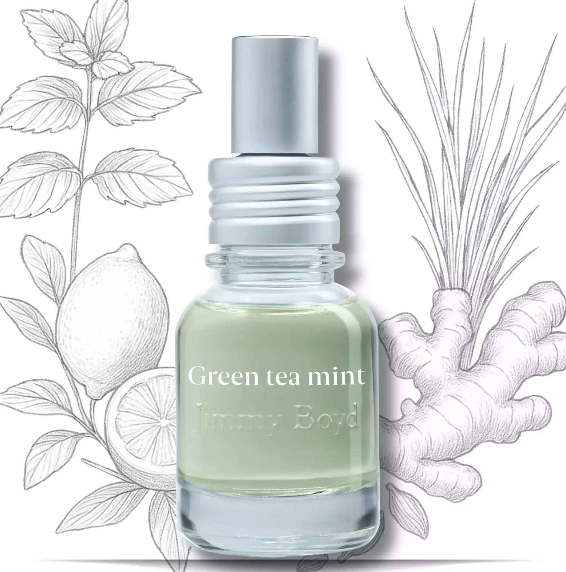 Jimmy Boyd Fresh Fragrance Eau de Cologne Green Tea & Mint 25 ml
