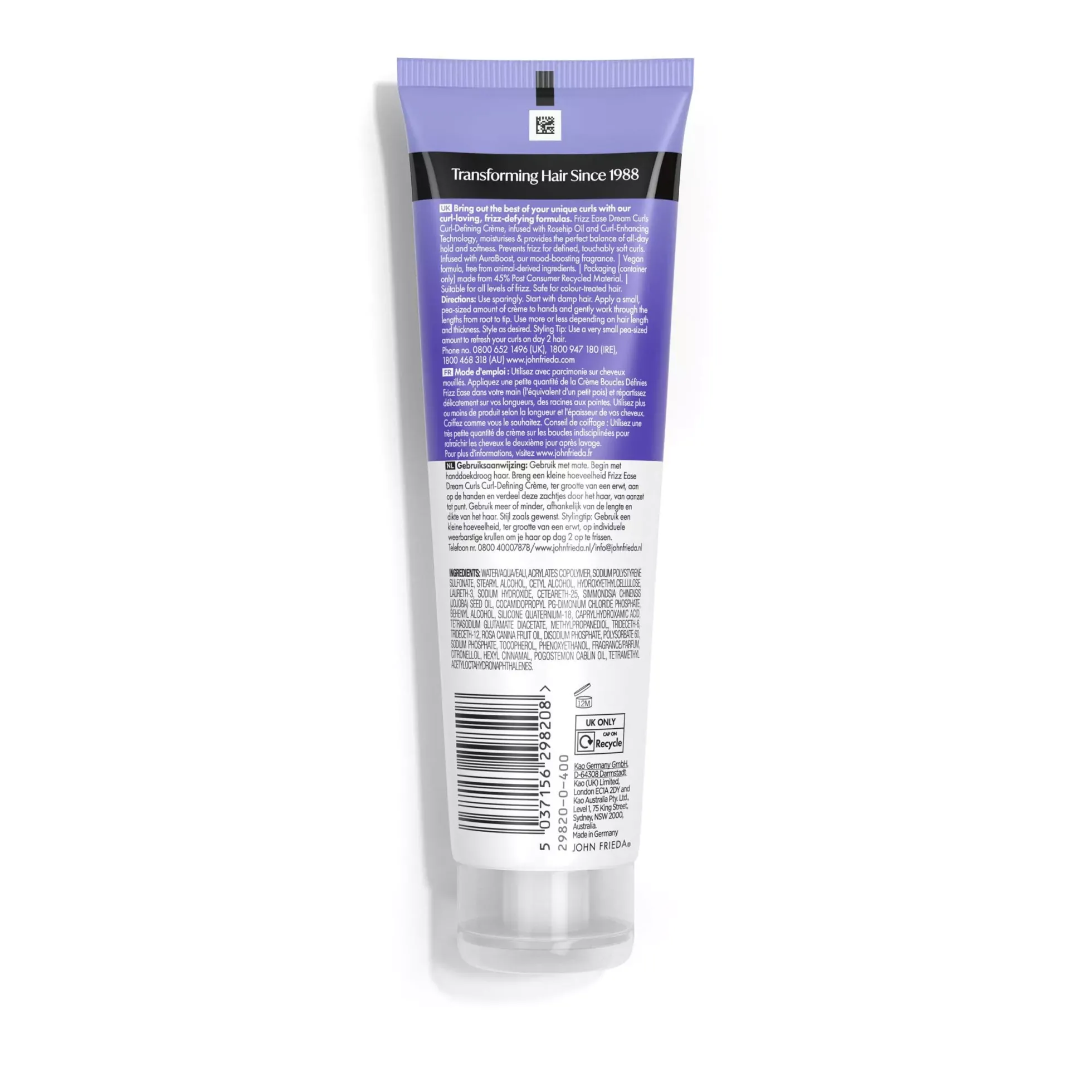 John FriedaFrizz Ease Dream Curls Curl defining creme 150 ml