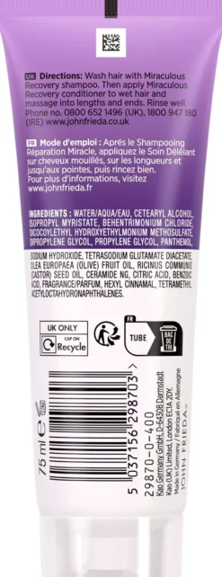 John FriedaFrizz Ease Miraculous Recovery Conditioner 250 ml