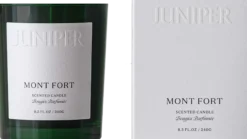 Juniper Mont Fort Scented Candle