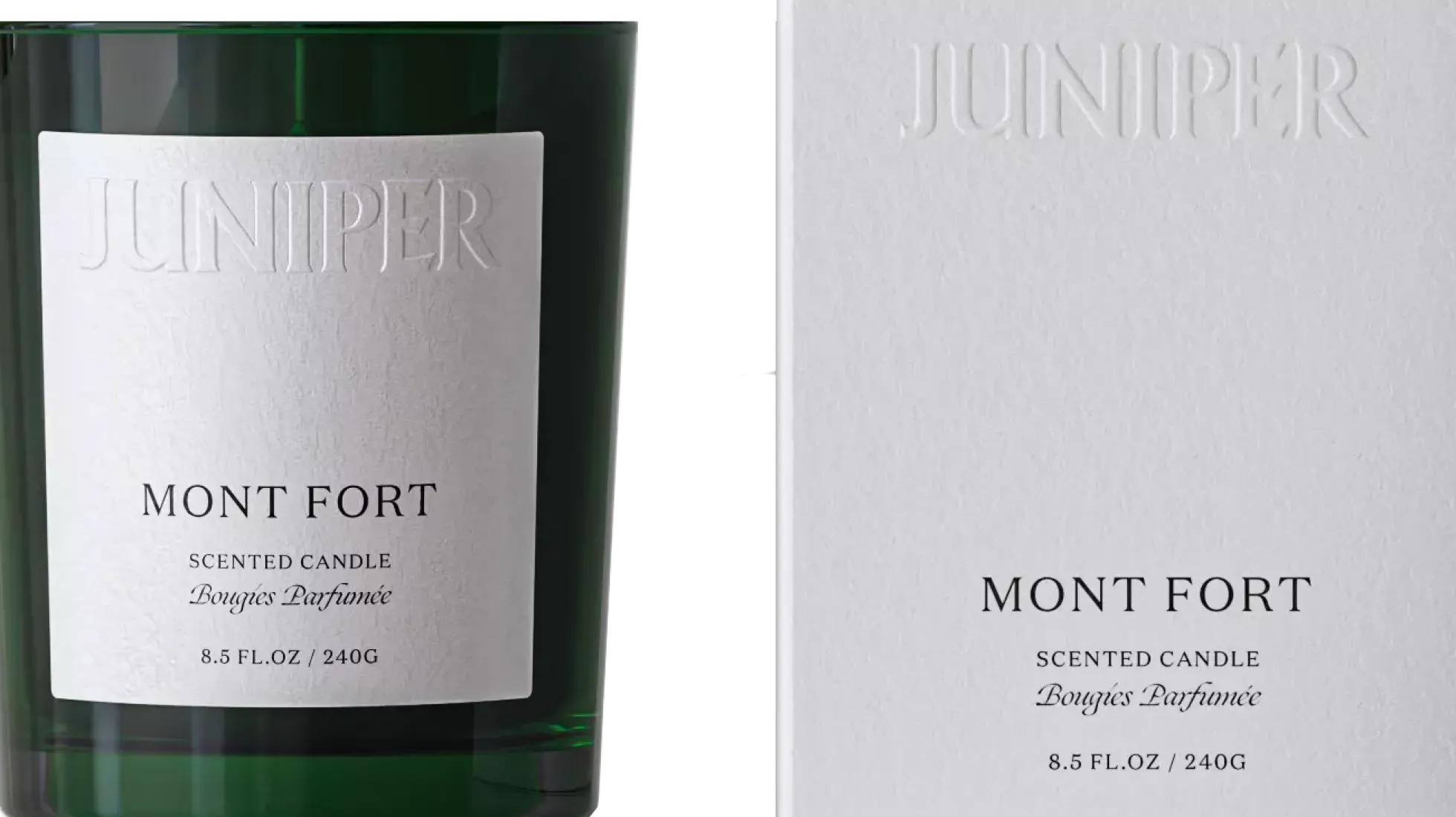 Juniper Mont Fort Scented Candle