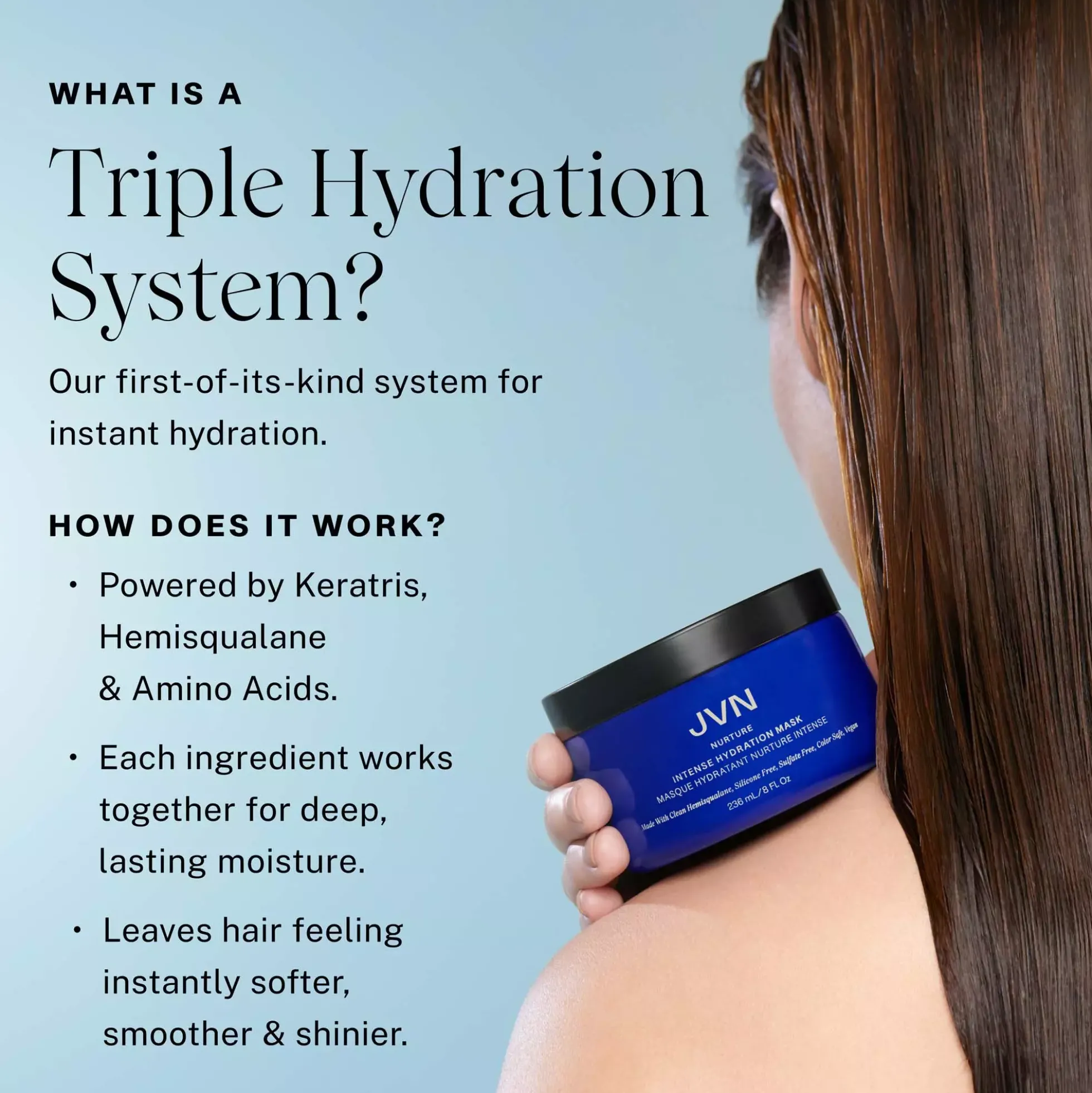 JVN Nurture Intense Hydration Mask 236 ml
