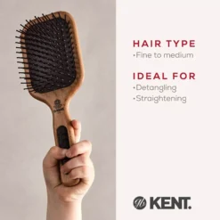 Kent Brushes Airhedz Maxi-Phine Taming Paddelborste
