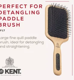 Kent Brushes Airhedz Mega-Phine Taming Paddelborste