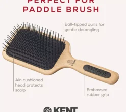 Kent Brushes Airhedz Mega-Phine Taming Paddelborste