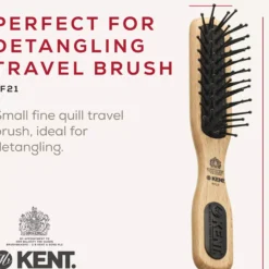Kent Brushes Airhedz Micro-Phine De-Tangle Brush