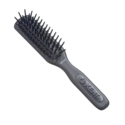 Kent Brushes AirHedz Pro Narrow Phat Pin De-Tangle Cushion Brush Black