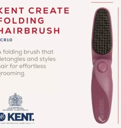 Kent BrushesCreate Folding Hairbrush