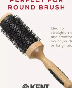 Kent Brushes Fönborste Extra Stor Keramisk Rund