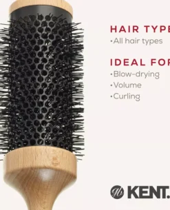 Kent Brushes Fönborste Extra Stor Keramisk Rund