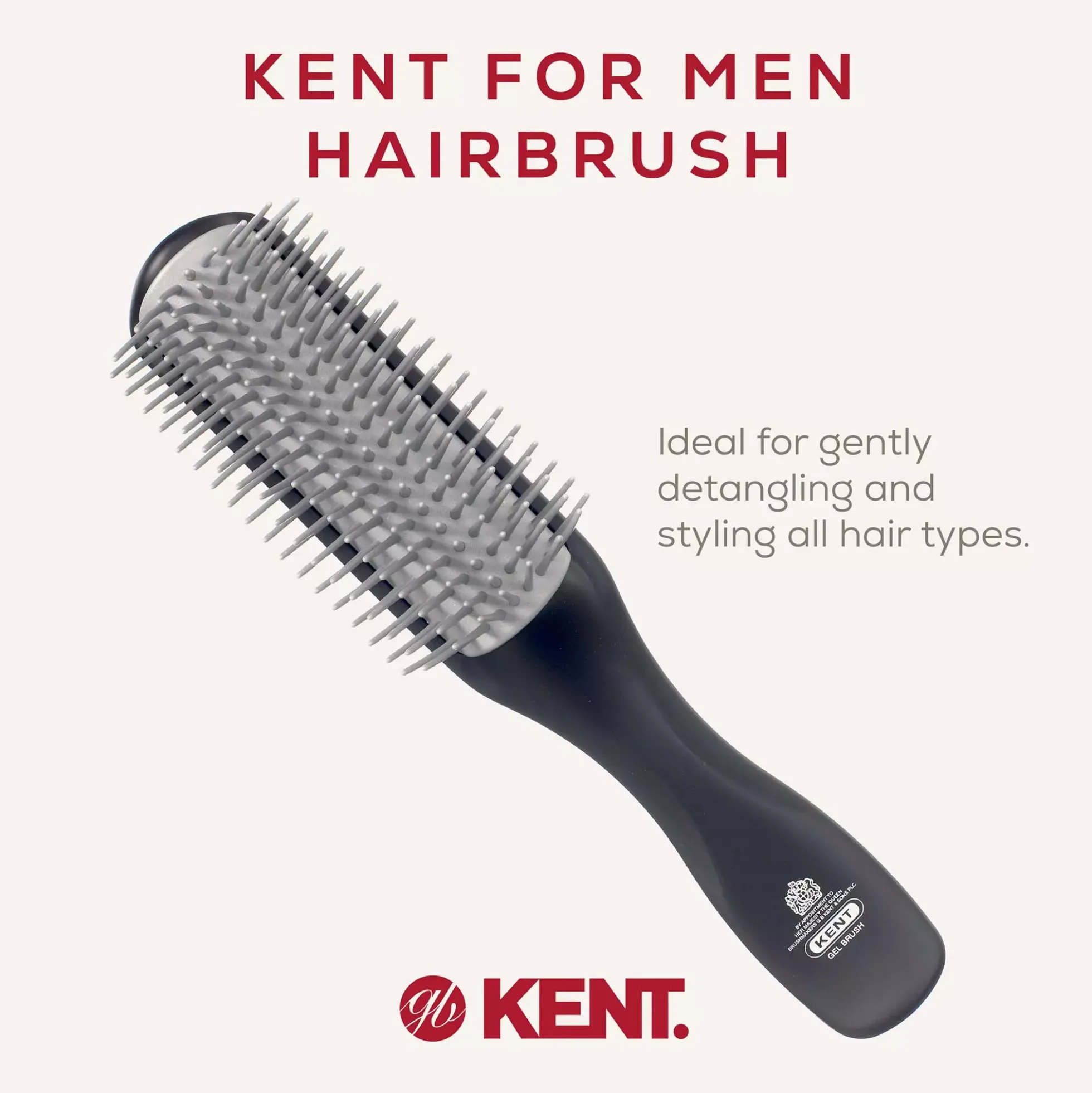 Kent Brushes Kent for Men Half-Radial Stylingborste