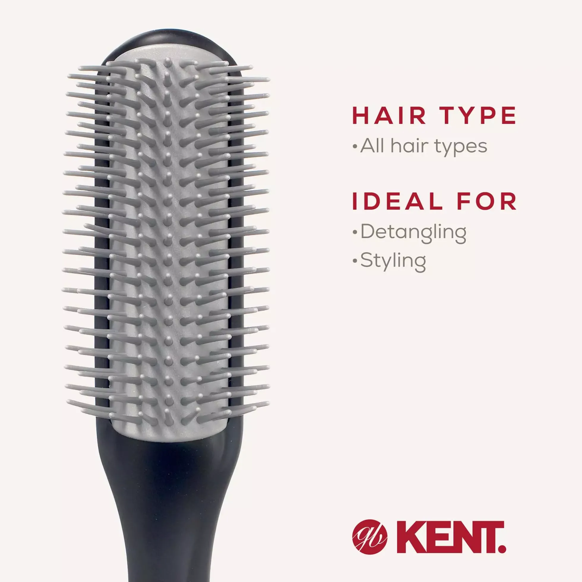 Kent Brushes Kent for Men Half-Radial Stylingborste