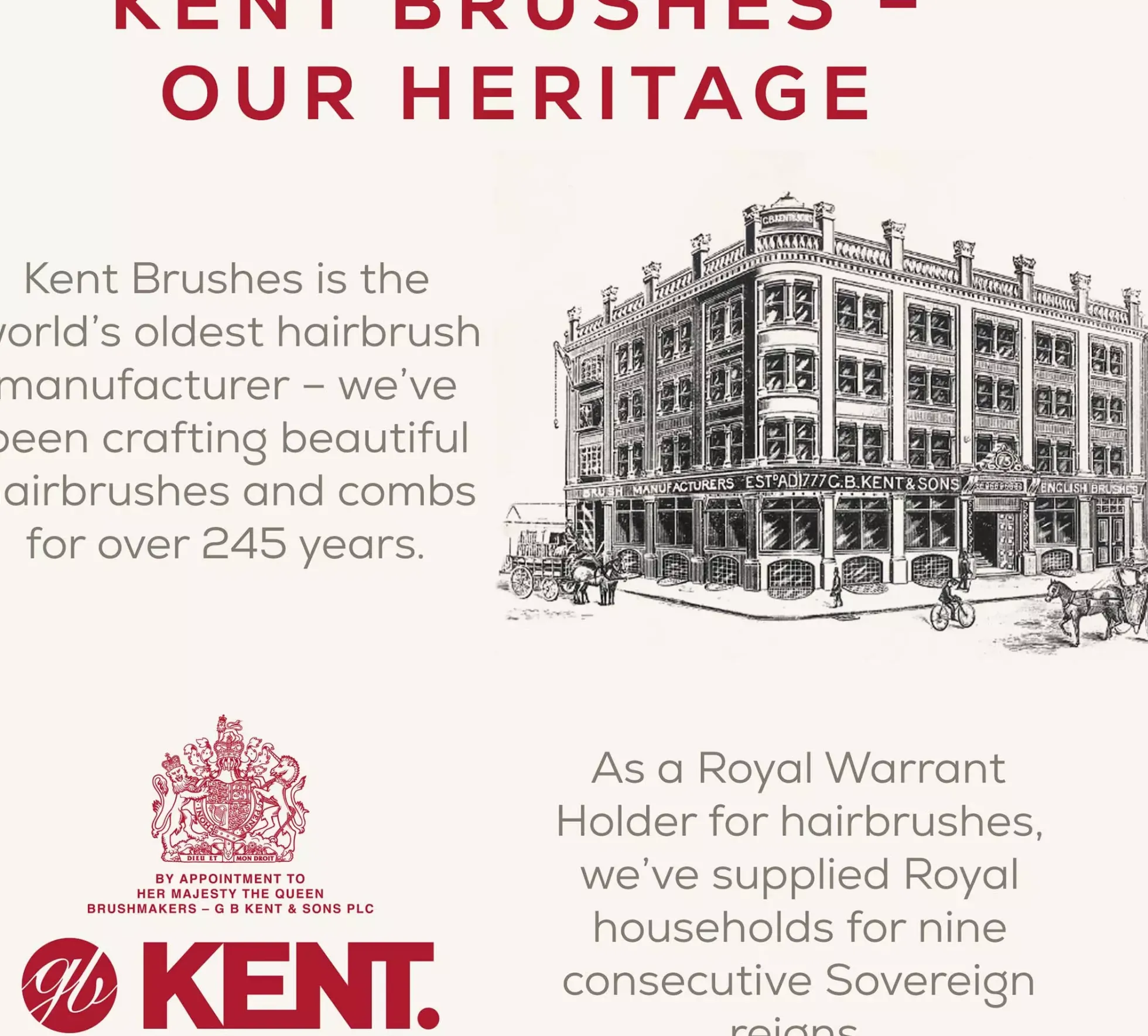 Kent Brushes Kent for Men Half-Radial Stylingborste
