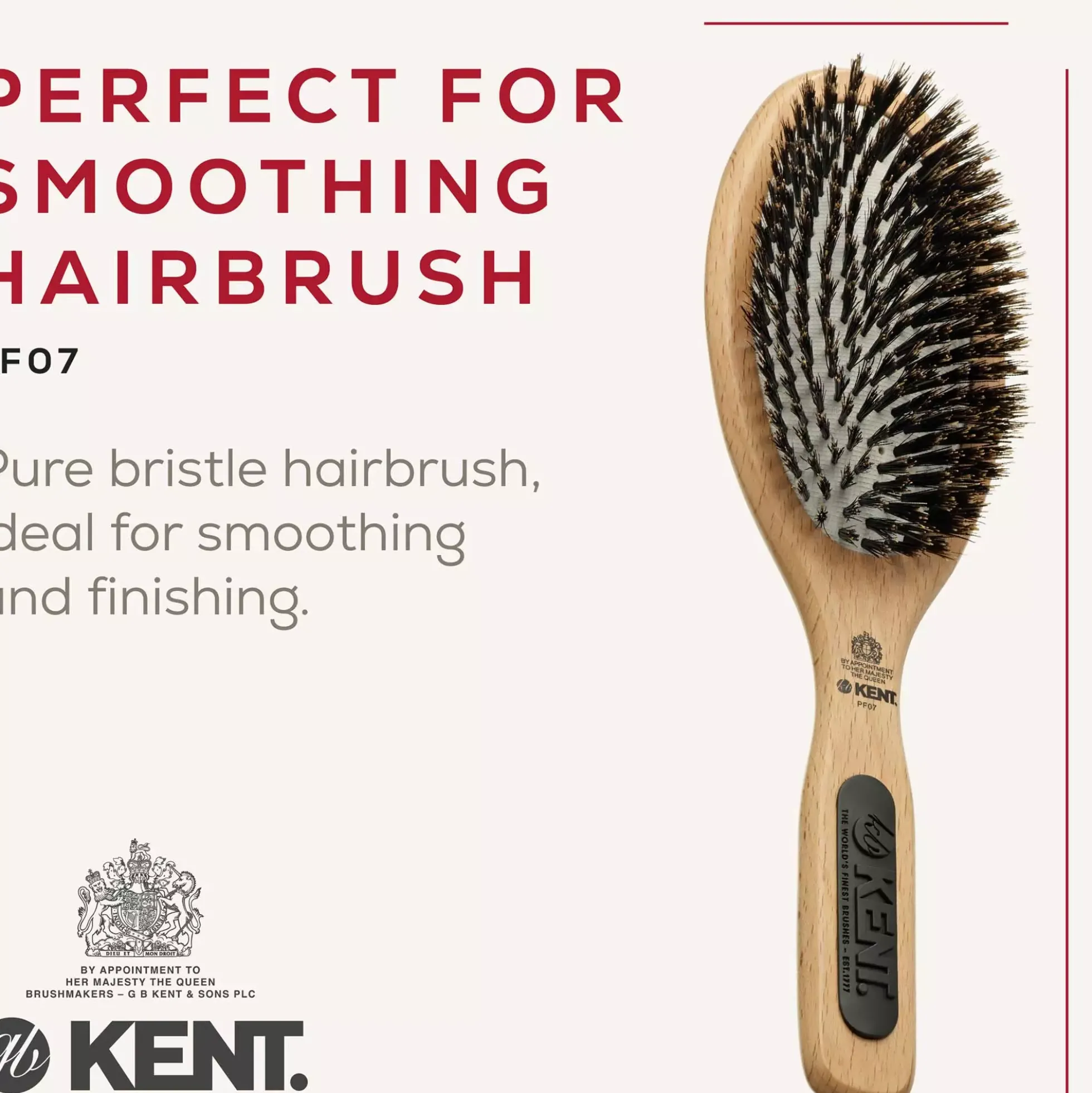 Kent Brushes Large Rubber Cushion Brush