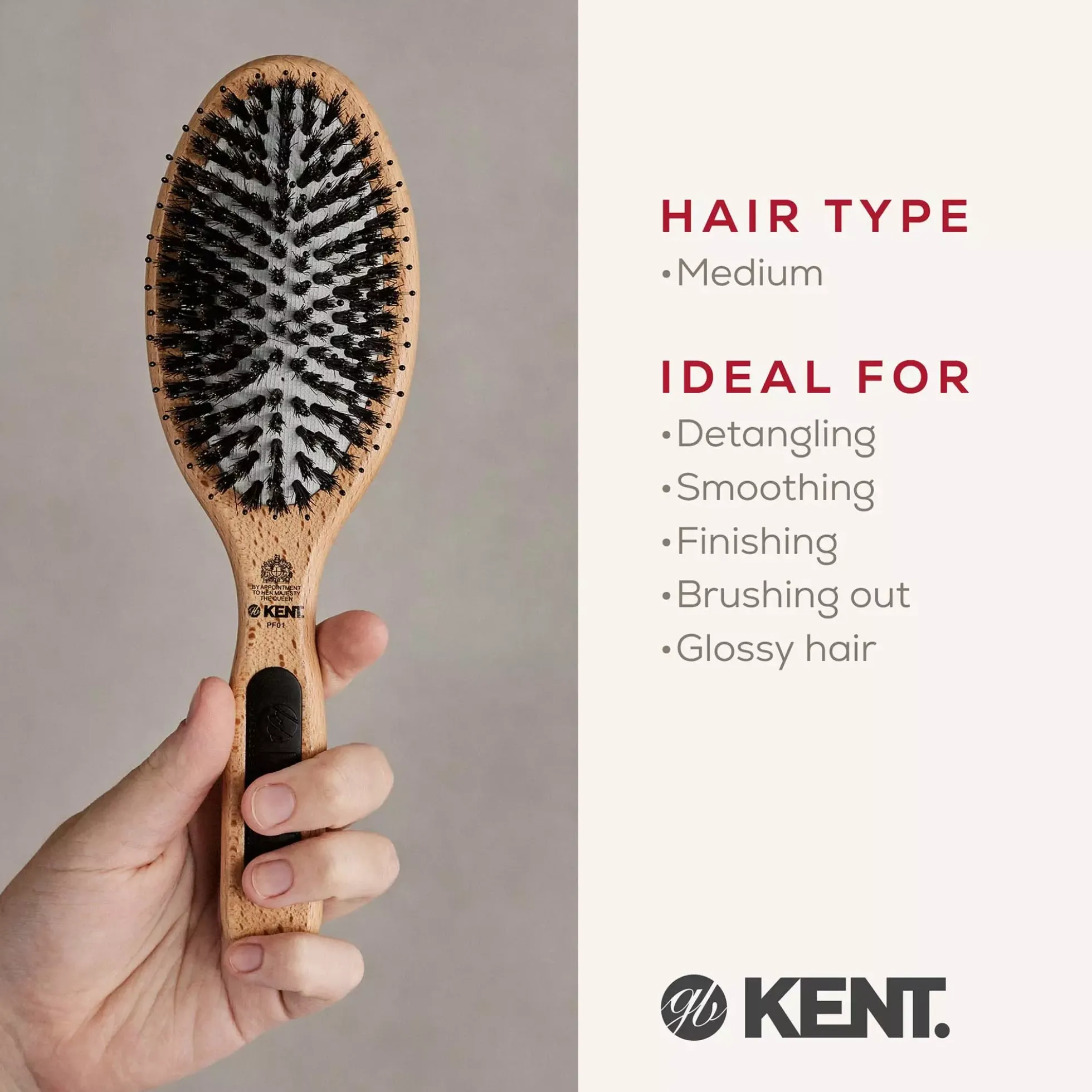 Kent Brushes Large Rubber Pad Brush