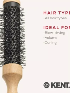 Kent Brushes Liten Keramisk Rund Fönborste