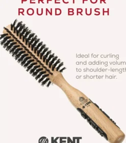 Kent Brushes Liten Rundborste Svinborst