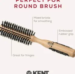 Kent Brushes Liten Rundborste Svinborst