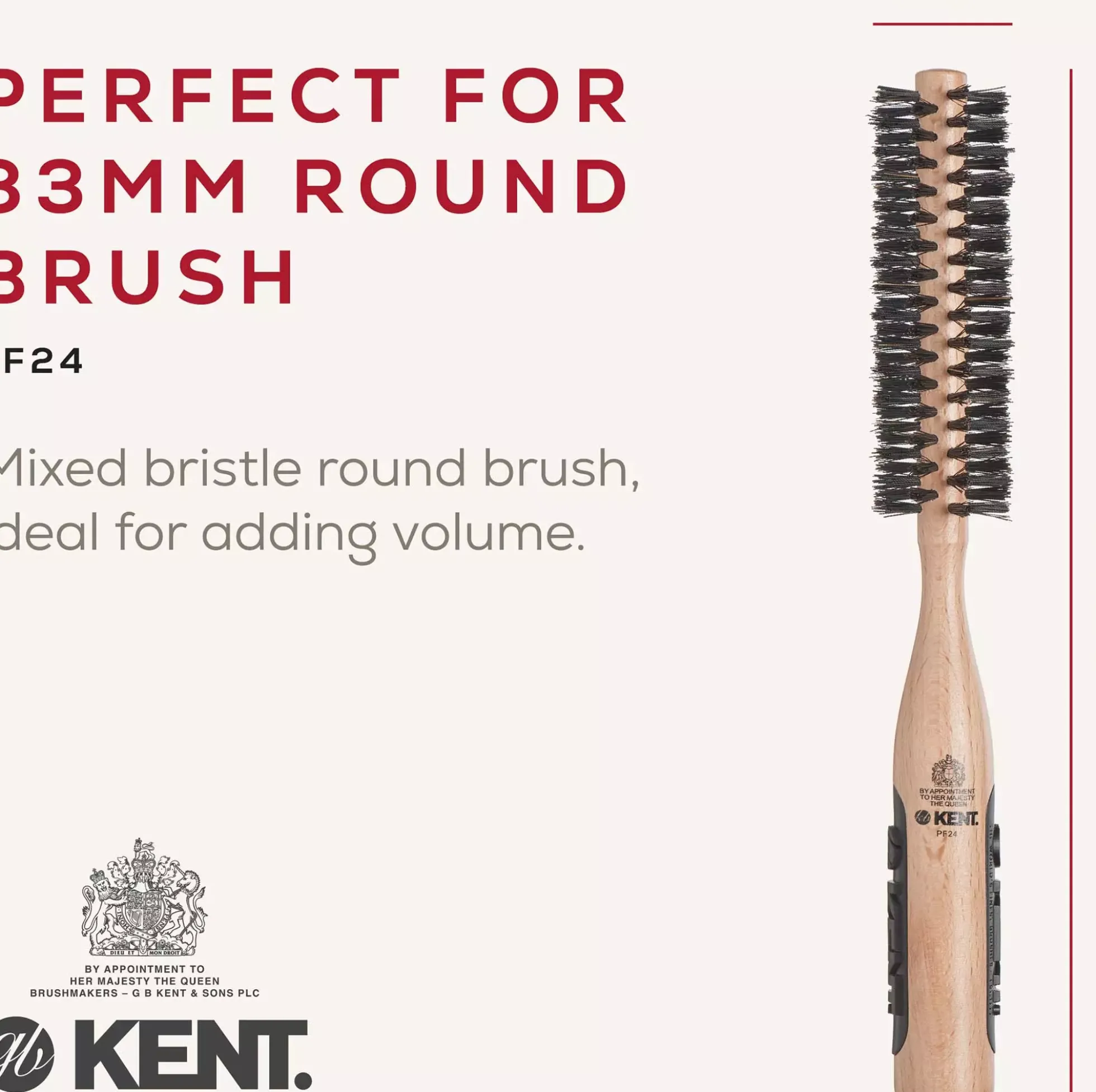 Kent Brushes Micro Rund Volym och Fönborste