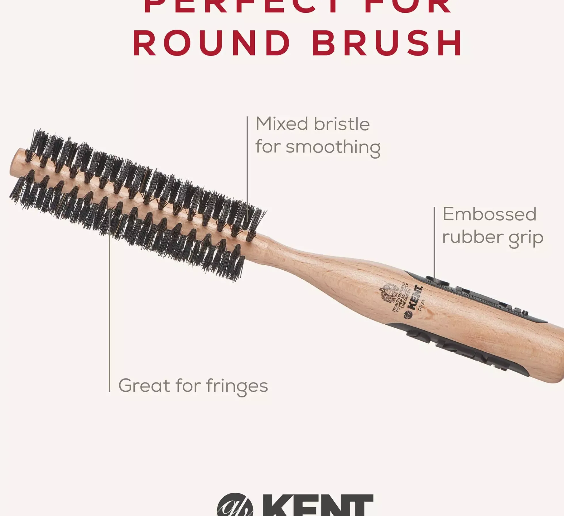 Kent Brushes Micro Rund Volym och Fönborste