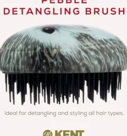 Kent Brushes Pebble Hedgehog Detangling Brush – mini utredningsborste