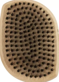 Kent Brushes Pure Flow Bristle Nylon Mix Military Style Brush