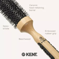 Kent Brushes Stor Keramisk Rund Fönborste