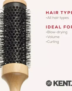 Kent Brushes Stor Keramisk Rund Fönborste
