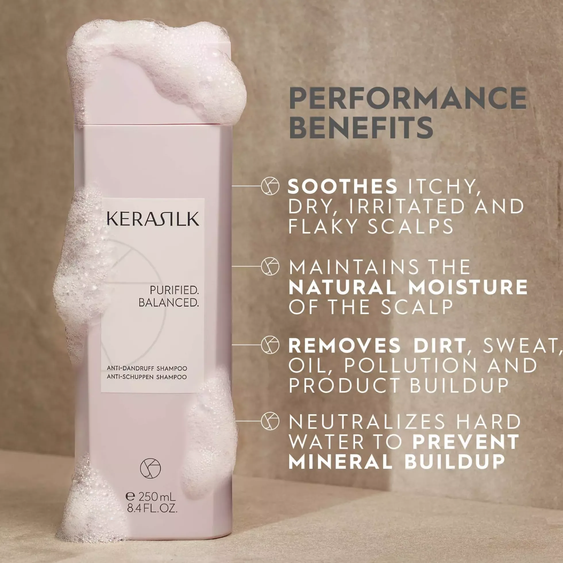 KerasilkESSENTIALS Anti-Dandruff Shampoo 250 ml