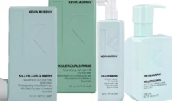 Kevin MurphyKiller Curls Bundle Wash 250 ml & Rinse 250 ml & Anti-frizz Creme 200 ml & Enhancer 150 ml