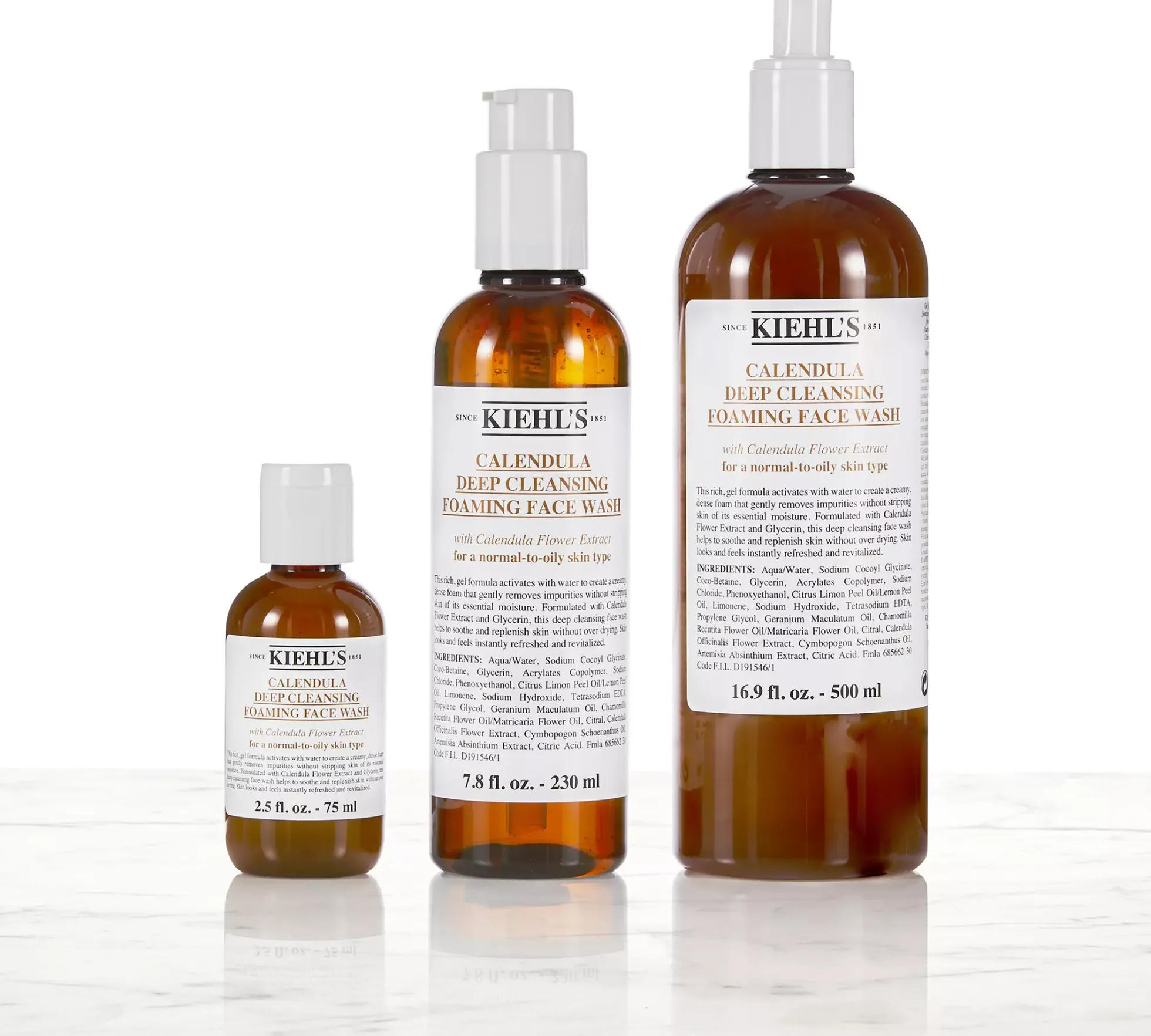 Kiehl'sCalendula Deep Cleansing Foaming Face Wash 75 ml