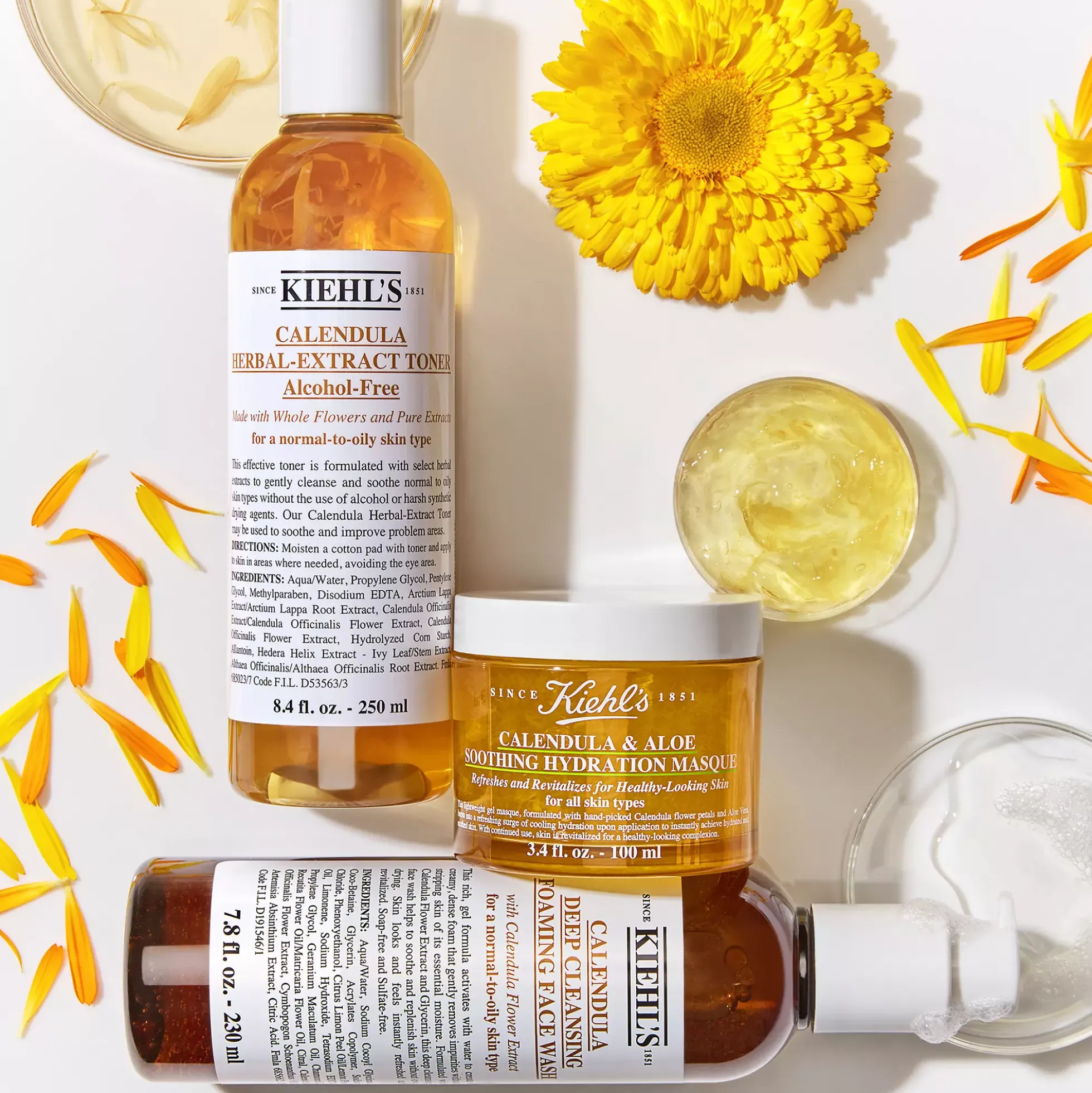 Kiehl'sCalendula Deep Cleansing Foaming Face Wash 75 ml