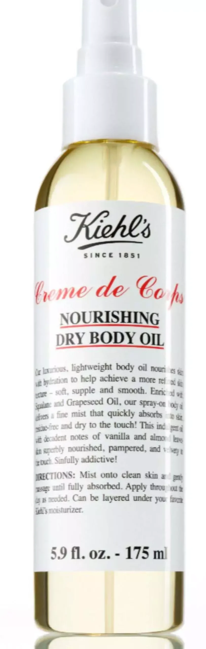 Kiehl'sCreme de Corps Nourishing Dry Body Oil 175 ml