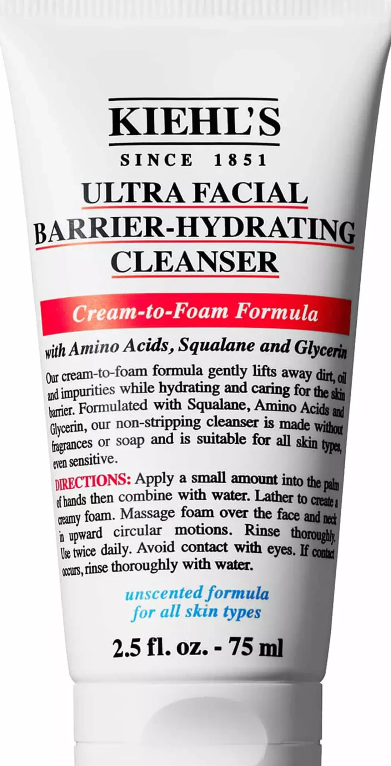 Kiehl'sUltra Facial Barrier-Hydrating Cleanser 150 ml
