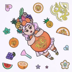 KimChi Chic Citrus Queen 01 Orange