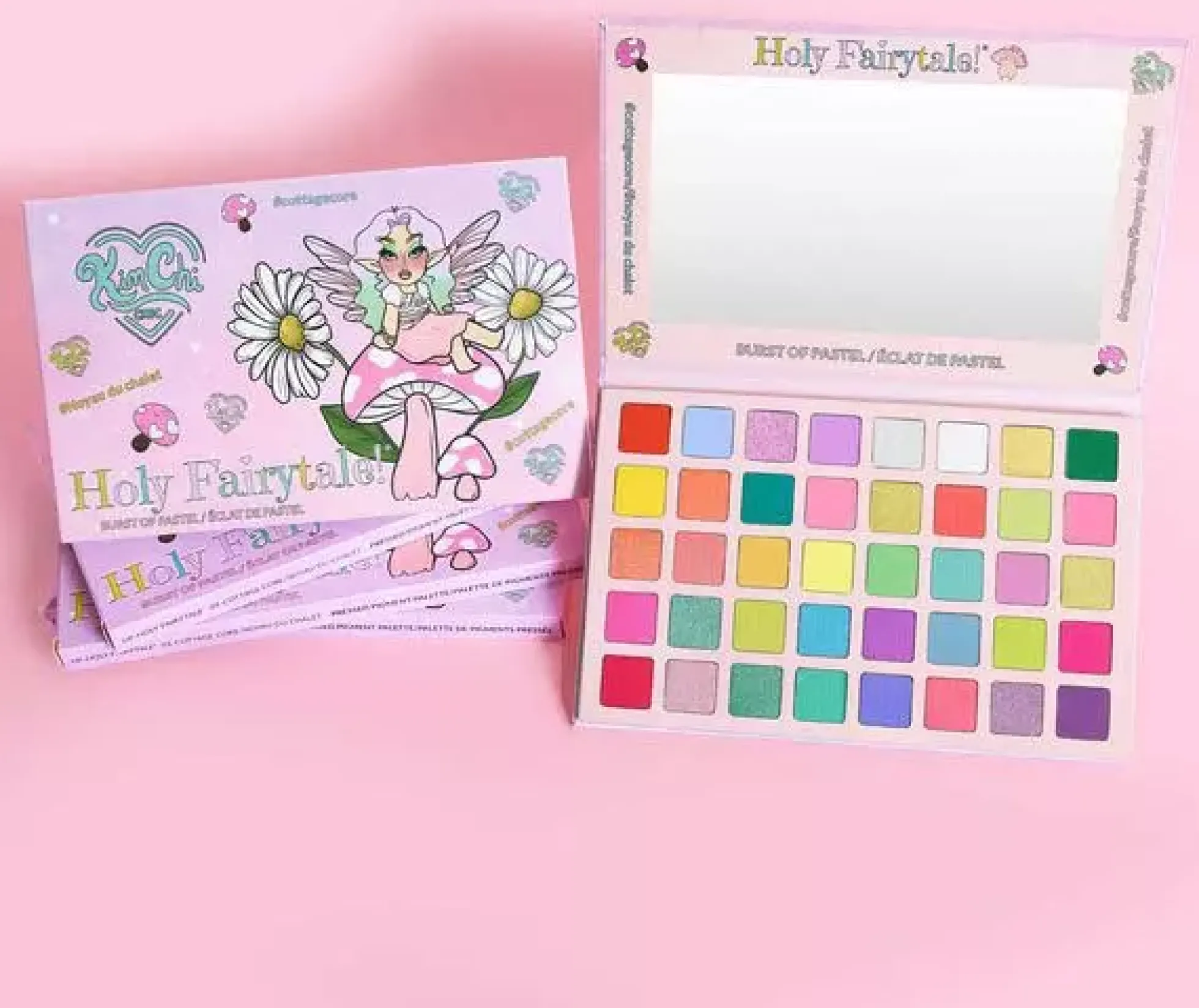 KimChi Chic Holy Fairytale Pressed Pigment Palette Cottage Core