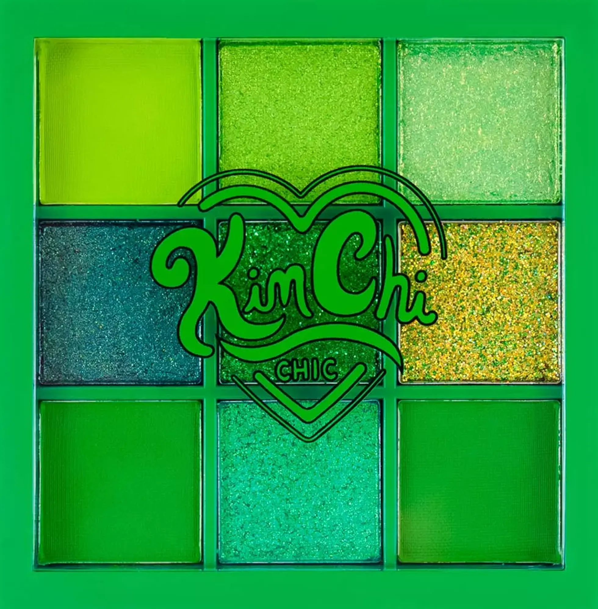 KimChi ChicJewel Collection Eyeshadow Palette 02 Emerald