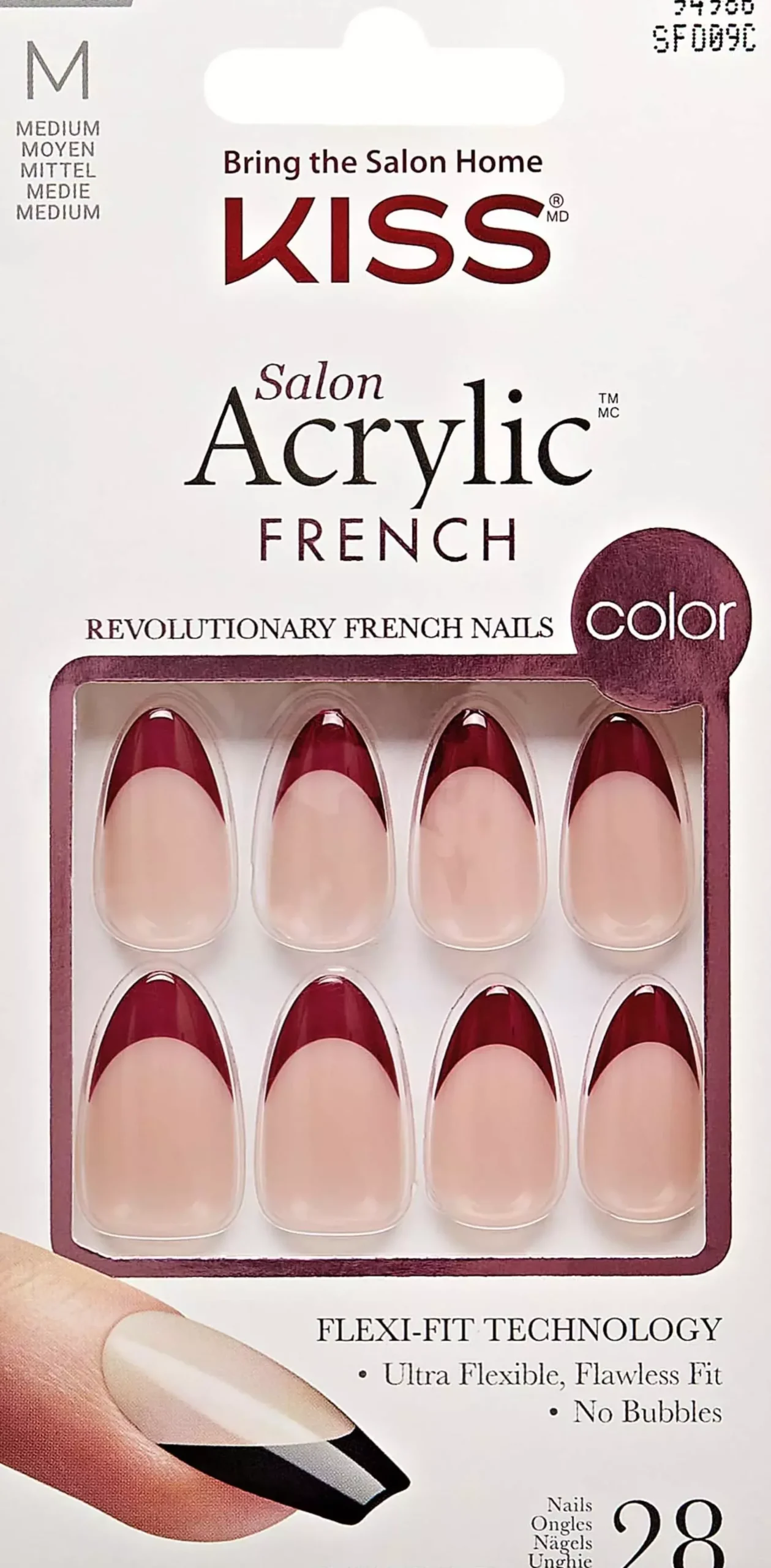 Kiss Acrylic French Color Catchy