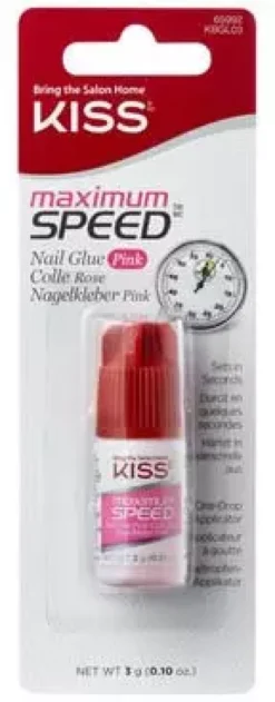 Kiss Maximum Speed Pink Nail Glue