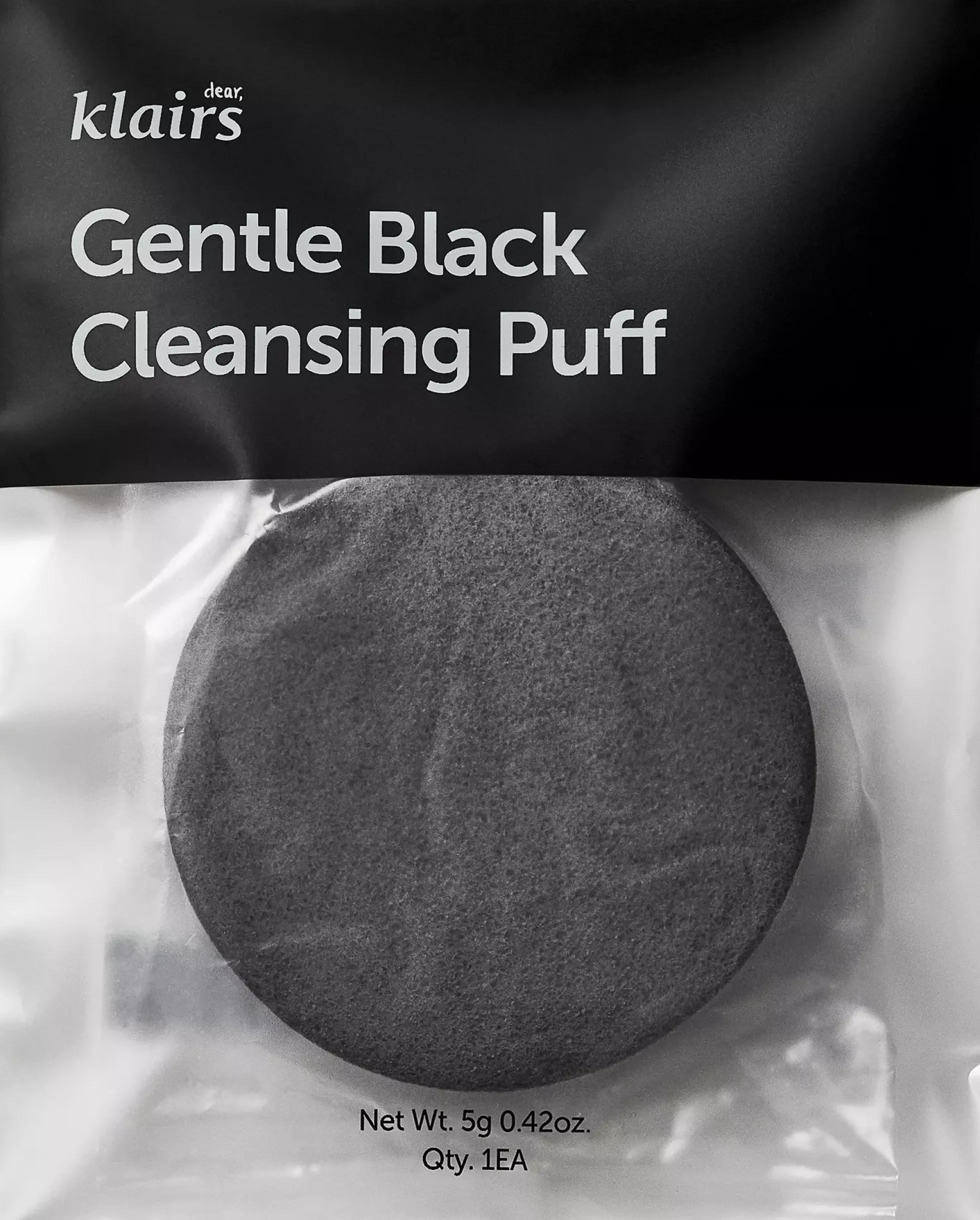 KlairsGentle Black Deep Cleansing Puff