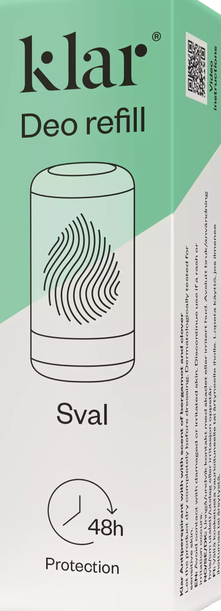 Klar Deo Refill Fresh 45 ml