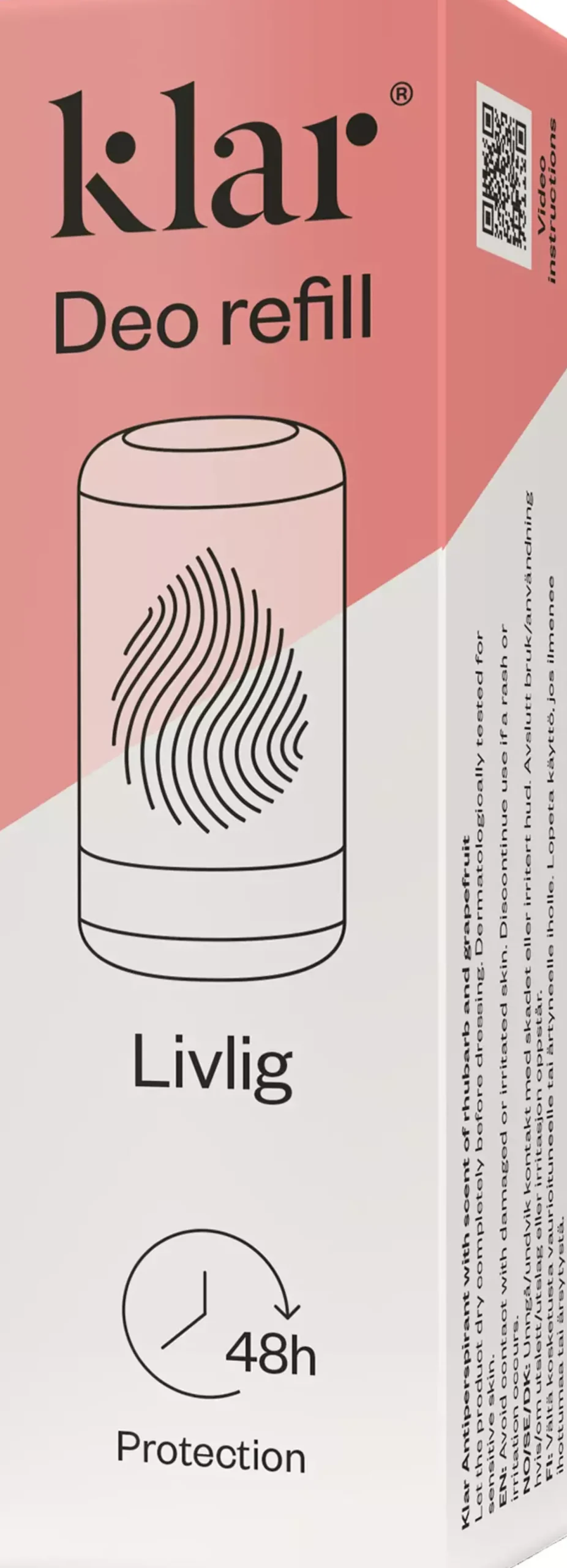 Klar Deo Refill Lively 45 ml