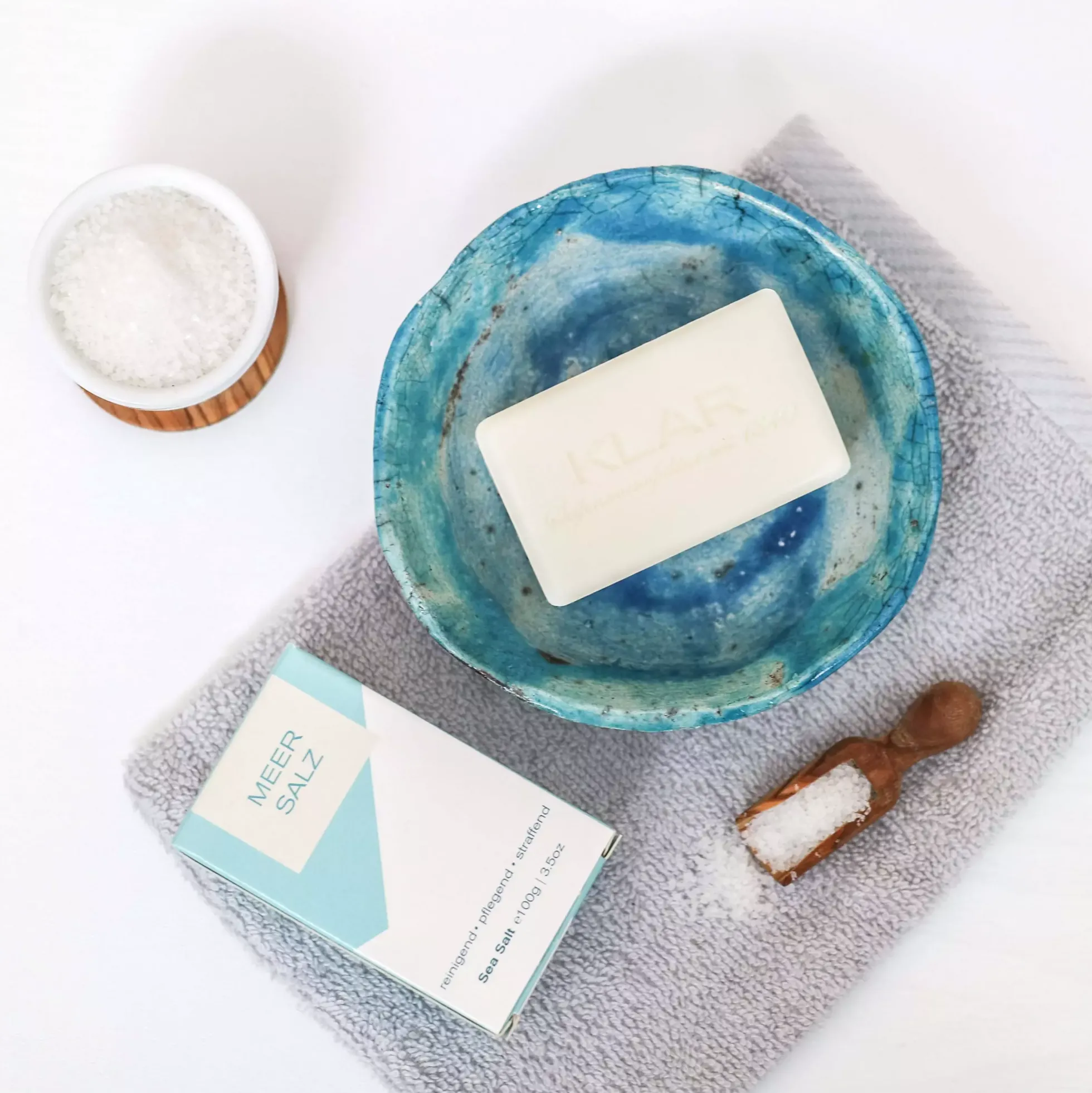 Klar Seifen Sea Salt Face Soap 100 g