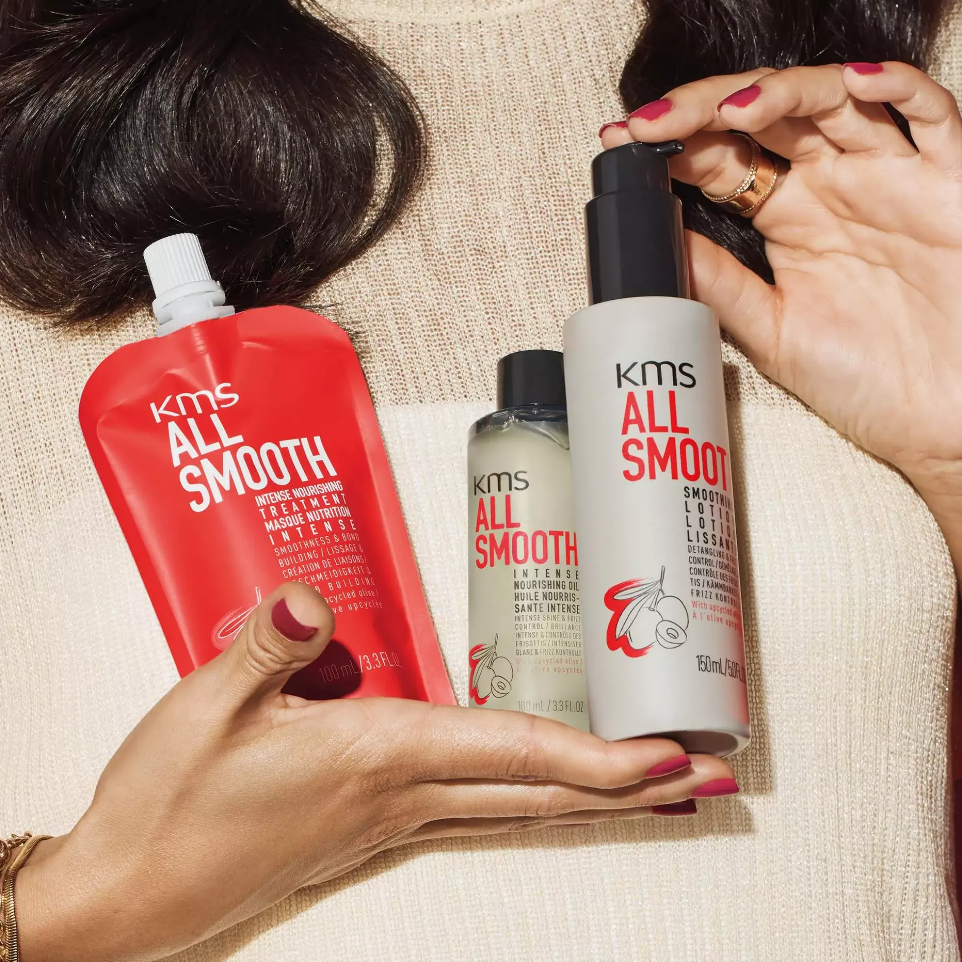 KMSAllSmooth FINISH Weightless Anti-Frizz Serum 100 ml