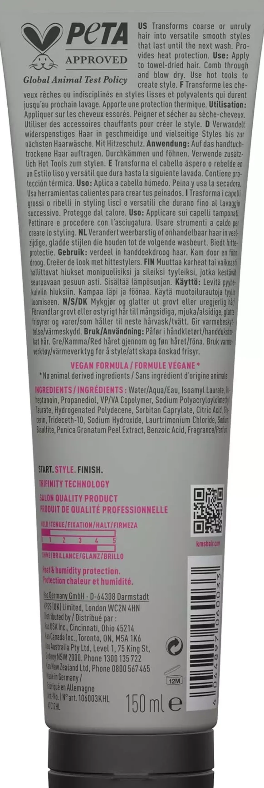 KMSThermashape STYLE Straightening Creme 150 ml