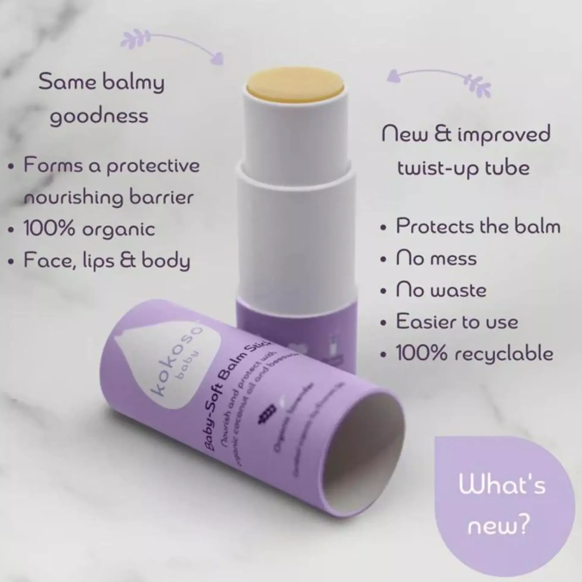 Kokoso Baby Twist Up Lavender Balm 13 g