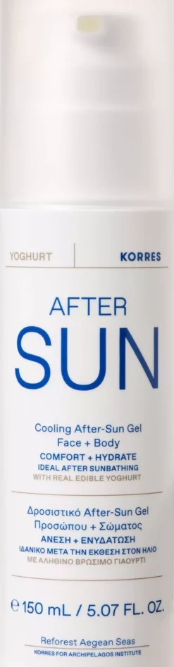 Korres Yoghurt Cooling After-Sun Gel Face & Body 150 ml