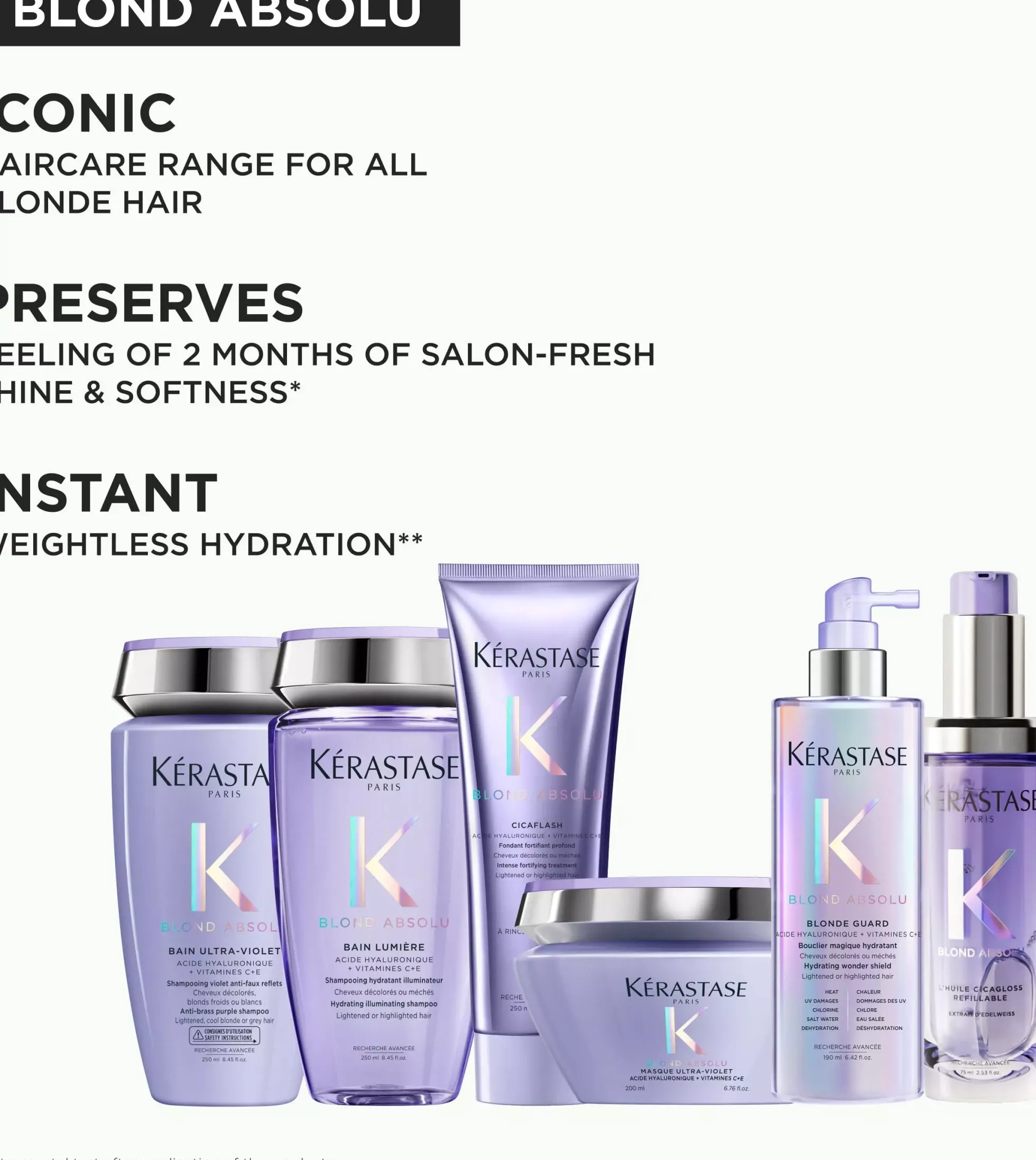 KérastaseBlond Absolu Bain Lumière Shampoo for lightened or highlighted hair 500 ml